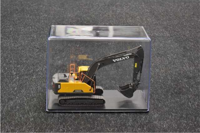 Clear display case, tall (top only) Ideal for construction vehicles 30x15x22cm 1:32 – diecast model (view 4)