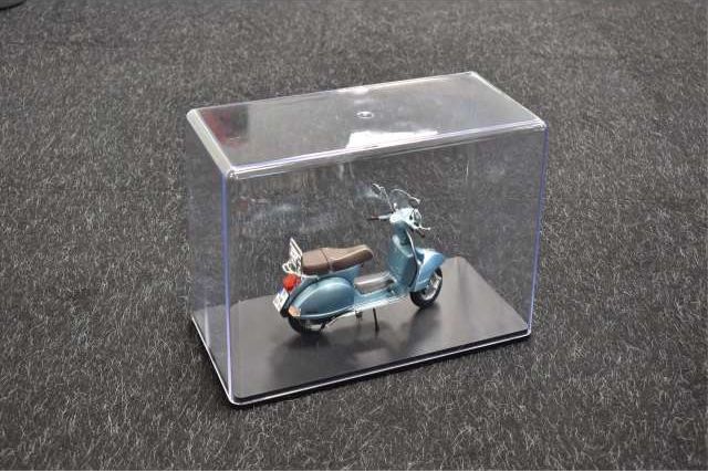 Clear display case, tall (top only) Ideal for construction vehicles 30x15x22cm 1:32 – diecast model (view 5)