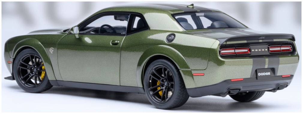 Available To Order – Dodge Challenger SRT Jailbreak 2022 F8 Green 1:18 (AUT 71761)