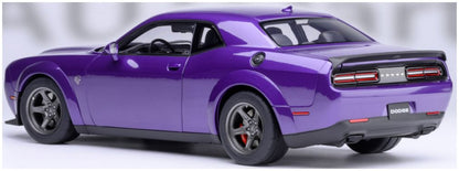 Available To Order – Dodge Challenger SRT Super Stock 2023 Plum Crazy/Purple 1:18 (AUT 71768)