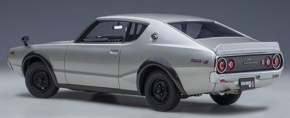 Available to Order – Nissan Skyline 2000GT-R KPGC110 Silver 1:18 (AUT 77471)