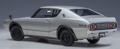 Available to Order – Nissan Skyline 2000GT-R KPGC110 Silver 1:18 (AUT 77471)
