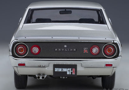 Available to Order – Nissan Skyline 2000GT-R KPGC110 Silver 1:18 (AUT 77471)