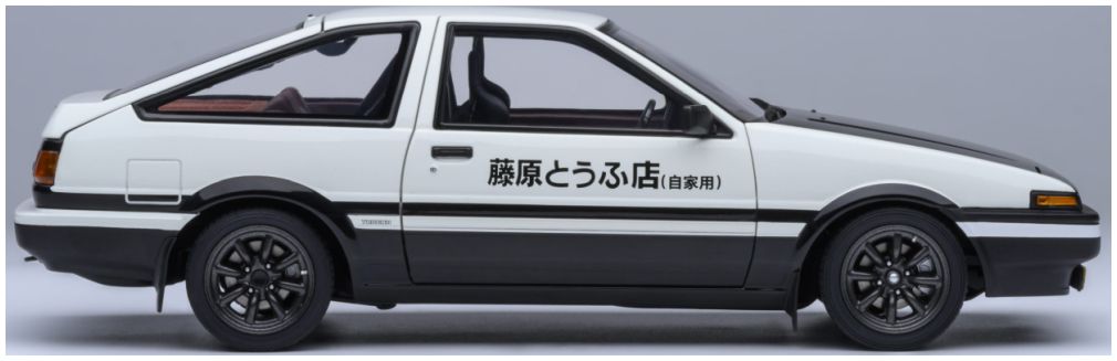 Available to Order – Toyota Sprinter Trueno (AE86) Initial D Project D Final Version '30th Anniversary' 1:18 (AUT 78787)