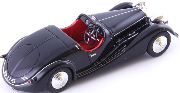 Available to Order – Talbot Lago T 150 C Roadster Pourtout Black 1:43 (AVE 60076)
