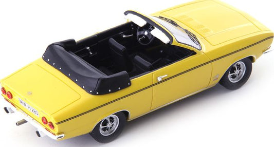 Opel Manta A Cabriolet Karmann Yellow 1:43 – diecast model (view 2)