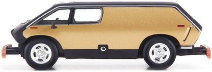 Available To Order – Brubaker Box Van Gold Black 1:43 (AVE 60141)