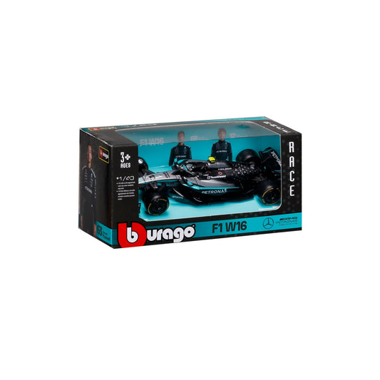 2025 AMG Mercedes Petronas W16 K. Antonelli 1:43 Bburago F1 Model (18-60039C-ANTONELLI)
