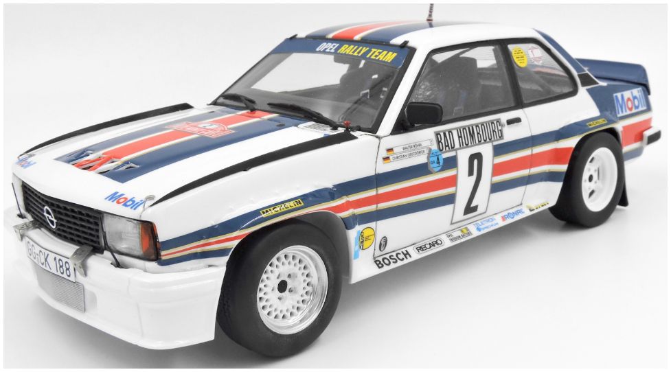 Available to Order – Opel Ascona 400 Mc 1982 Rohl/geistdorfer Rally Car 1:24 Belkits Model (BEL 020)