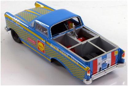 Available to Order – Opel Rekord P1 Caravan Shell 1959 Blue/Yellow 1:43 (BRA 2108)