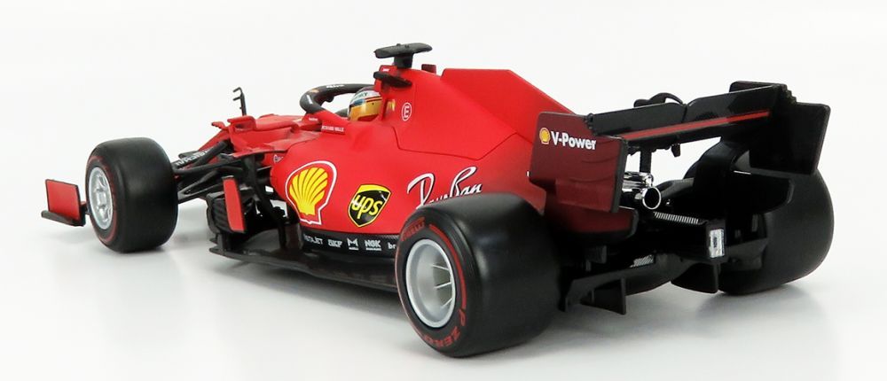 Available To Order – Ferrari SF21 #55 Carlos Sainz 2021 Season Car - Exclusive - Red wall soft tyres 1:18 (BUR 16809SA)
