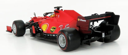Available To Order – Ferrari SF21 #55 Carlos Sainz 2021 Season Car - Exclusive - Red wall soft tyres 1:18 (BUR 16809SA)