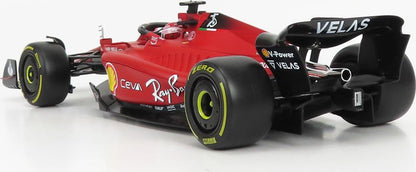 Available To Order – Ferrari F1-75 #16 2022 Charles Leclerc Scuderia Ferrari-Yellow Wall(medium) Tyres 1:18 (BUR 16811LE)