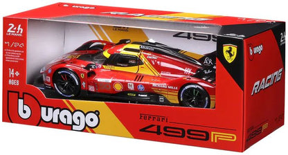 Available To Order – Ferrari 499P Hypercar 24h Le Mans Champion 2024 #50 1:24 (BUR 26312)