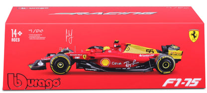 Available To Order – Ferrari F1-75 Monza 75th Anniversary 2022 #55 Carlos Sainz 1:24 (BUR 26806S)