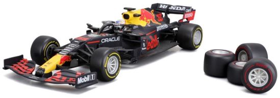 Available to Order – Red Bull Tyre Changing Racing Car (2021) #33 Verstappen Playset 1:24 (BUR 28015V)