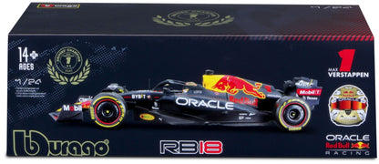 Available to Order – Red Bull RB18 World Champion 2022 #1 Max Verstappen 1:24 (BUR 28026V)