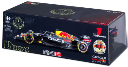 Available to Order – Red Bull RB18 World Champion 2022 #1 Max Verstappen 1:24 (BUR 28026V)