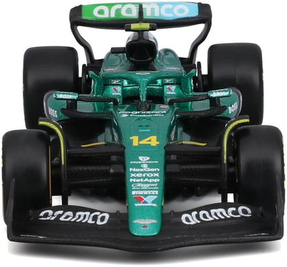Available To Order – Aston Martin AMR 25 #14 Fernando Alonso 2025 1:43 Bburago Model (BUR 38250A)