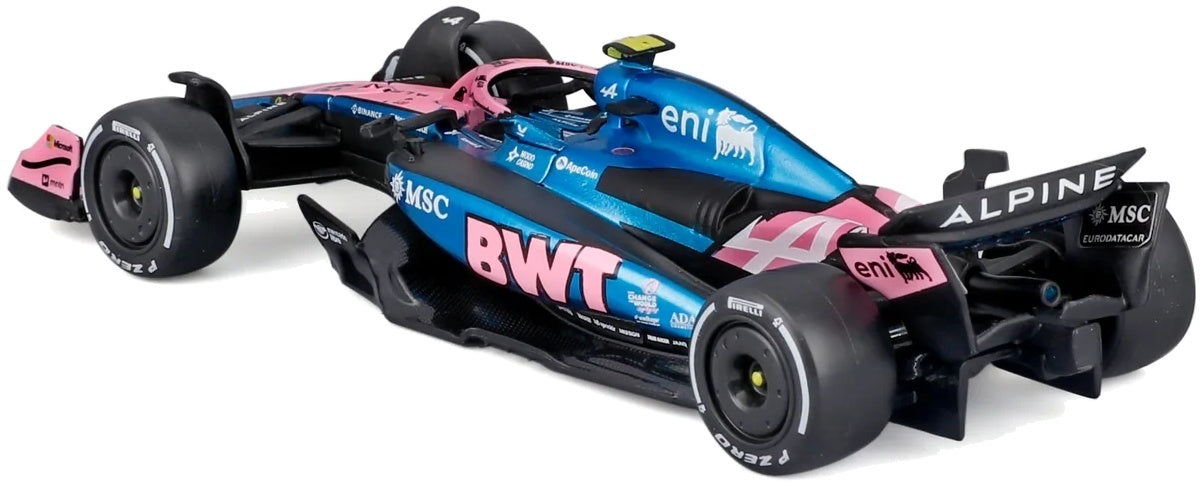 BWT Alpine A525 #43 Franco Colapinto 2025 1:43 Bburago Model F1 (BUR 38257C)