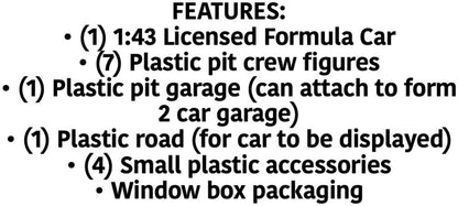 Available To Order – Mercedes AMG Petronas F1 W14 E Performance #63 George Russell 2023 Pit Pass Set 1:43 Bburago Model (BUR 38452R)