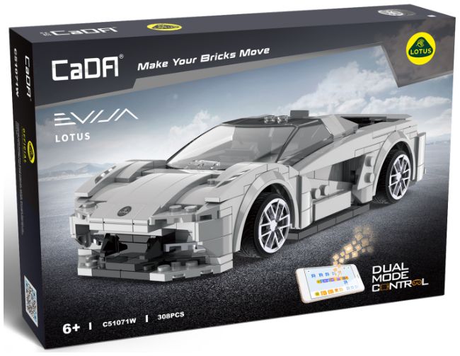 Available To Order – Lotus Evija Racing Car Brick Builder (308pcs) 1:18 (CDA C51071W)