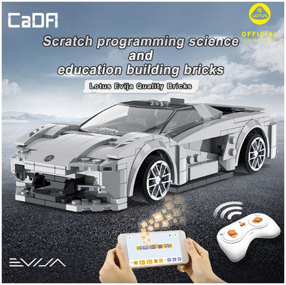 Available To Order – Lotus Evija Racing Car Brick Builder (308pcs) 1:18 (CDA C51071W)