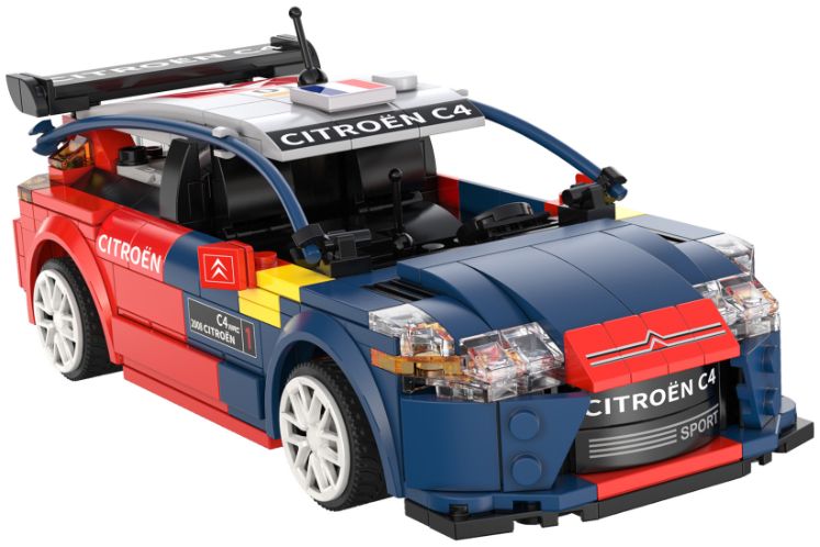 Available To Order – Citroen C4 WRC 2008 Brick Builder (329pcs) 1:18 (CDA C51078W)