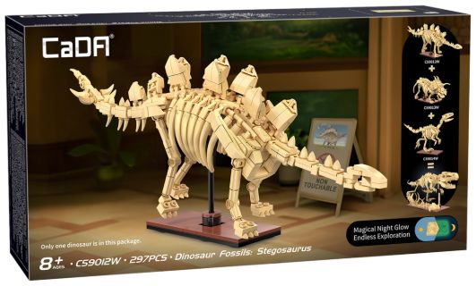 Available To Order – Dinosaur Fossils: Stegosaurus (297 pcs) (CDA C59012W)