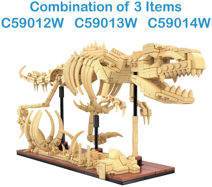 Available To Order – Dinosaur Fossils: Triceratops (272 pcs) (CDA C59013W)