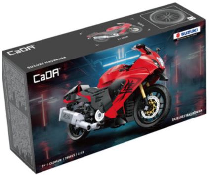 Available To Order – Suzuki Hayabusa Motorbike Brick Builder (299 pcs) 1:12 (CDA C62051W)