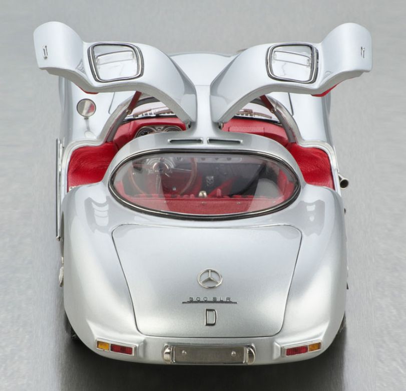 Available To Order – Mercedes Benz 300 SLR Coupe 1955 Red Interior 1:18 CMC Model (CMC M076)