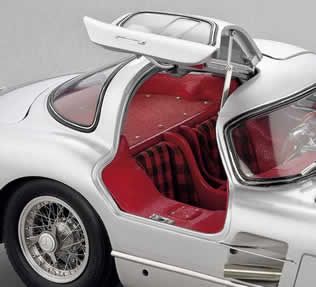 Available To Order – Mercedes Benz 300 SLR Coupe 1955 Red Interior 1:18 CMC Model (CMC M076)