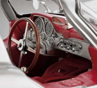 Available To Order – Mercedes Benz 300 SLR Coupe 1955 Red Interior 1:18 CMC Model (CMC M076)
