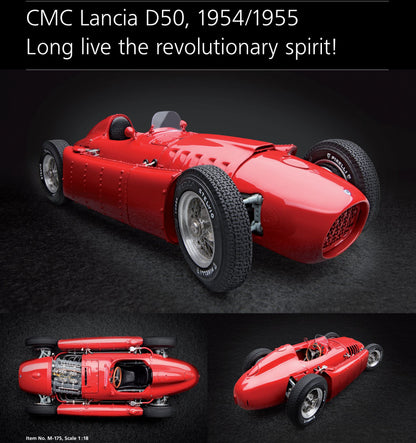 Available To Order – Lancia D50 1954-55 1:18 CMC Model (CMC M175)