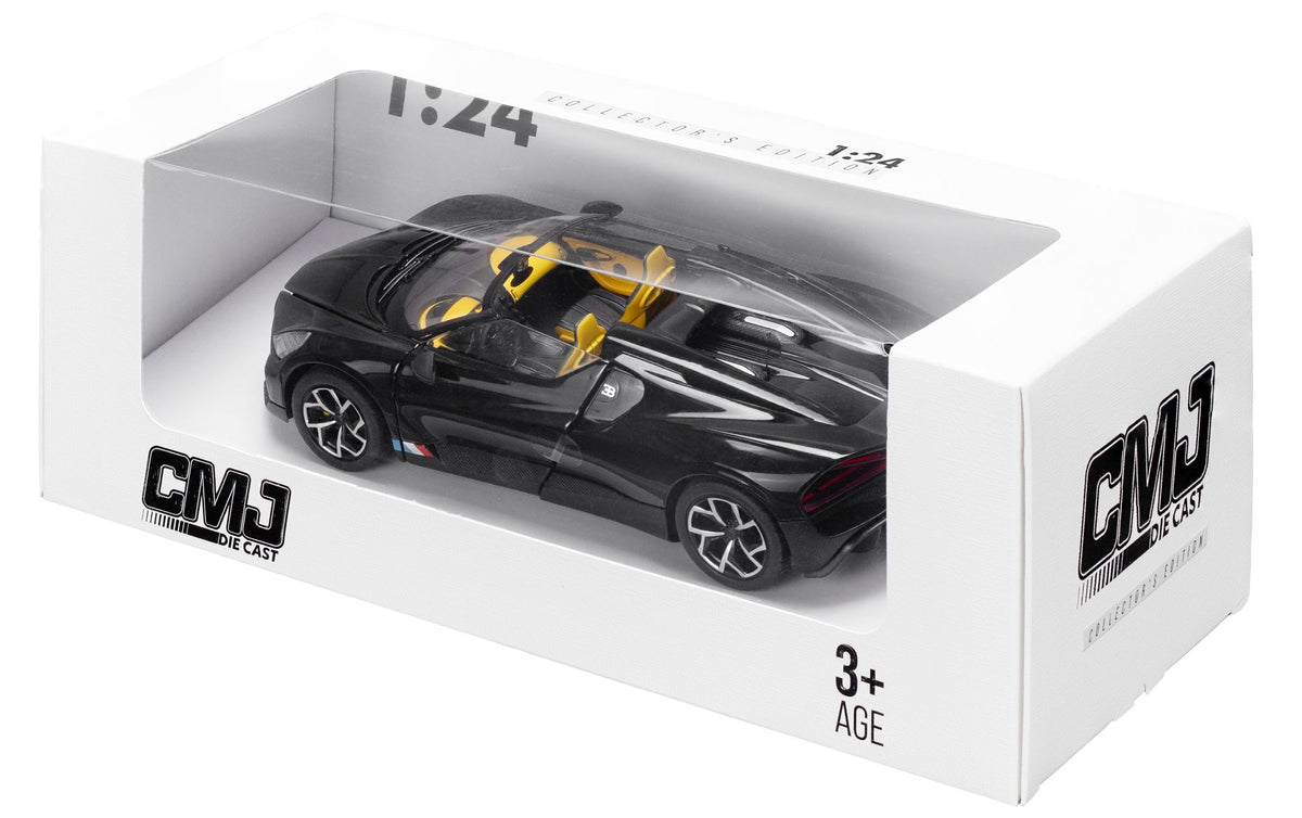 Bugatti Mistral Black 1:24 – diecast model (view 5)