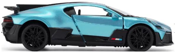 Bugatti Divo Blue 1:43 – diecast model (view 2)