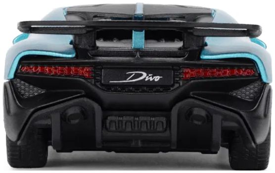 Bugatti Divo Blue 1:43 – diecast model (view 4)