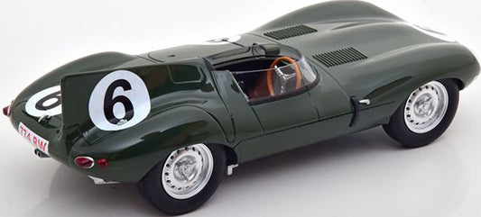 Jaguar D-Type Longnose #6 Winner 24h Le Mans 1955 1:18 – diecast model (view 2)