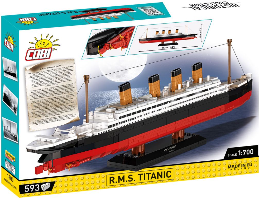 Available to Order – R.M.S Titanic (600 pcs) (COB 1680)