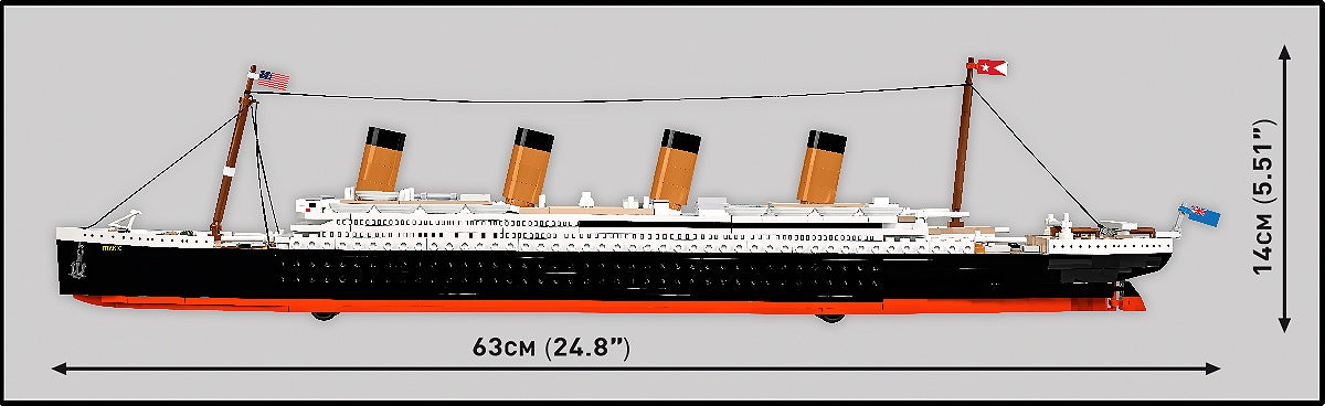 Available to Order – Titanic (850 Pcs) 1:450 (COB 1688)