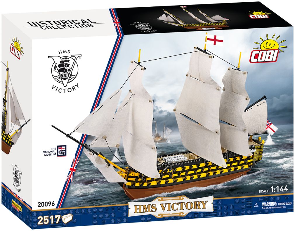 Available to Order – HMS Victory Battle of Trafalgar 1805 1:144 (COB 20096)