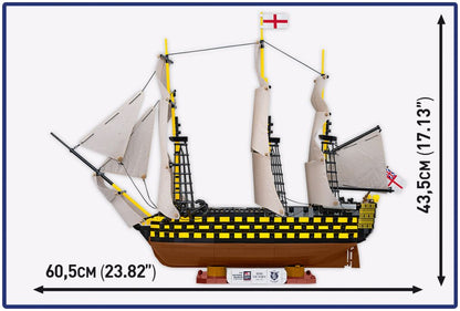 Available to Order – HMS Victory Battle of Trafalgar 1805 1:144 (COB 20096)
