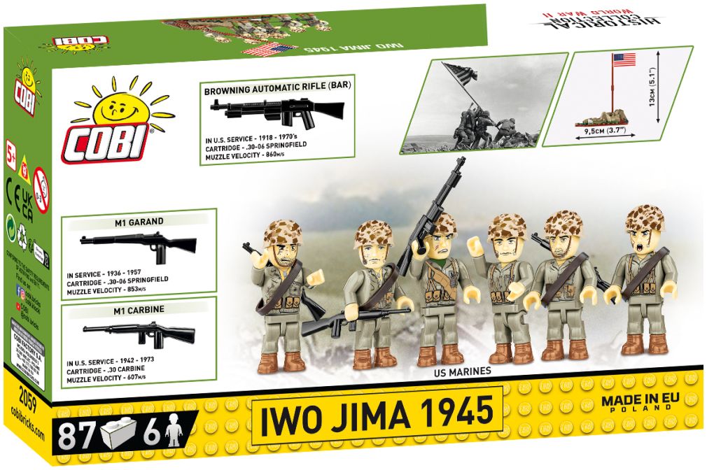 Available to Order – Raising The Flag on Iwo Jima WWII (85 pcs) (COB 2059)