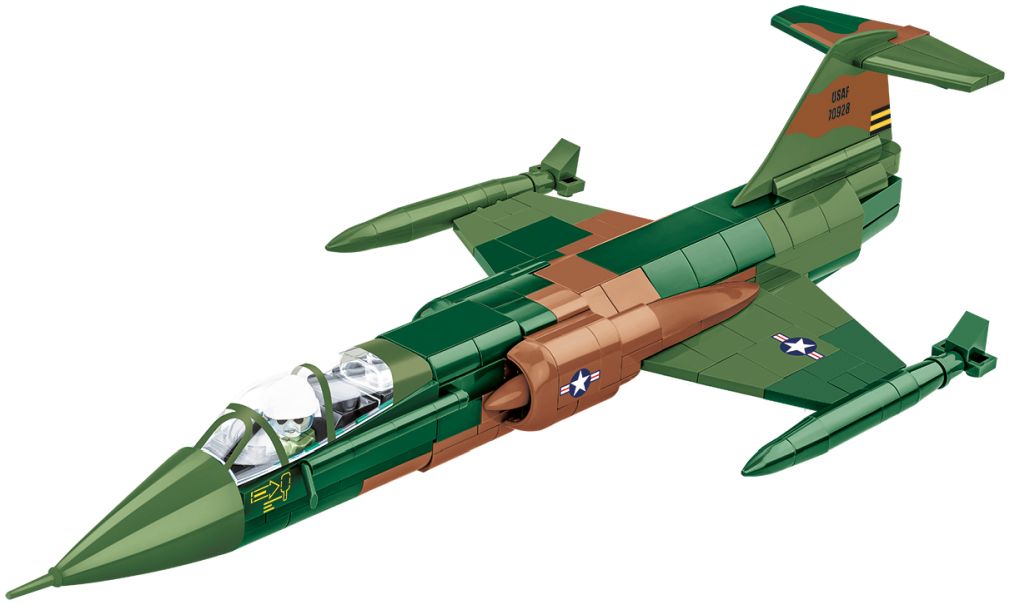 Available to Order – Lockheed F-104 Starfighter Vietnam War (430 pcs) 1:48 (COB 2426)