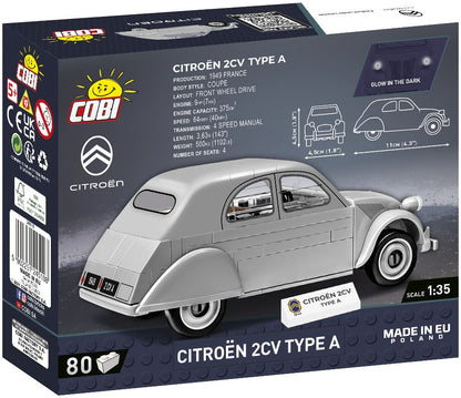 Citroen 2CV Type A 1949 (80 pcs) Cobi Model (view 2)