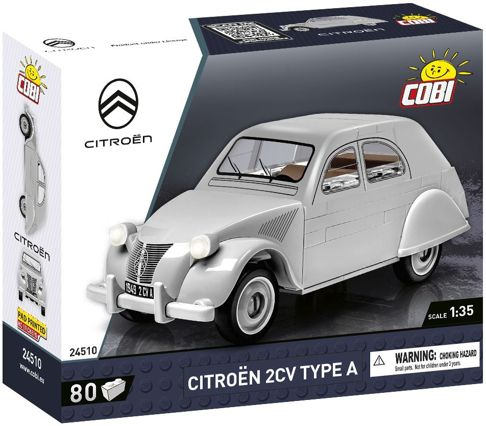 Citroen 2CV Type A 1949 (80 pcs) Cobi Model (view 3)