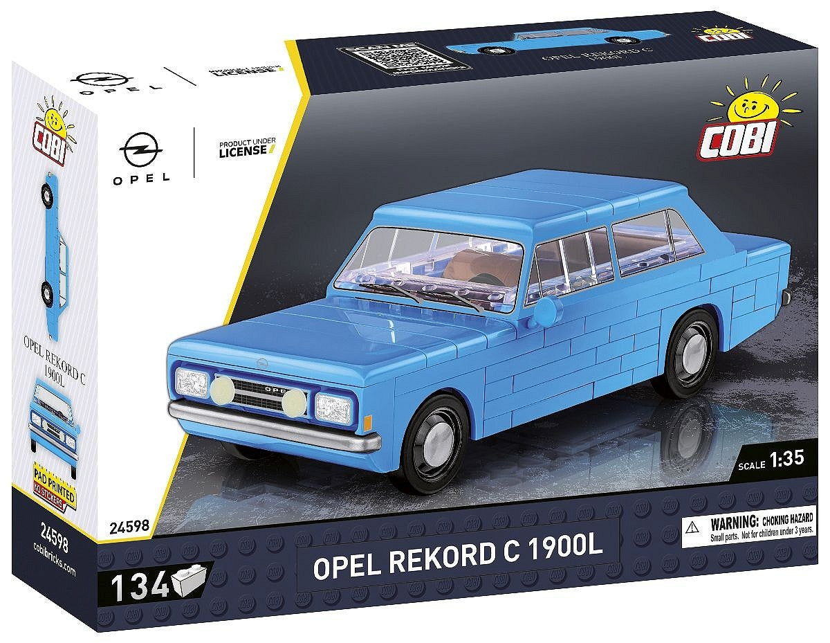 Opel Rekord C 1900L (134 Pcs) Cobi Model (view 5)