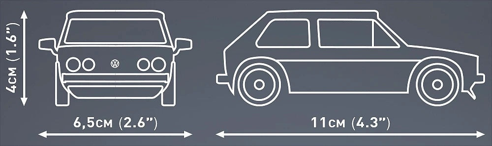 Available to Order – VW Golf GTI 1976 (68 pcs) (COB 24615)