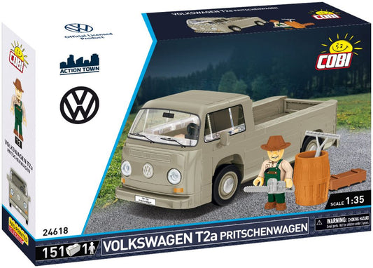 VW T2A Pritschenwagen 152 KL. Cobi Model (view 2)